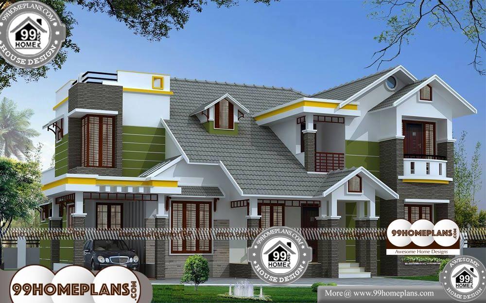 Simple Affordable House Plans - 2 Story 2780 sqft-Home