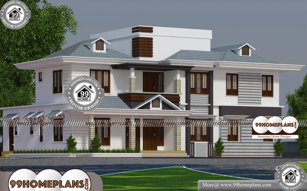 Simple House Designs And Floor Plans - 2 Story 3315 sqft-Home