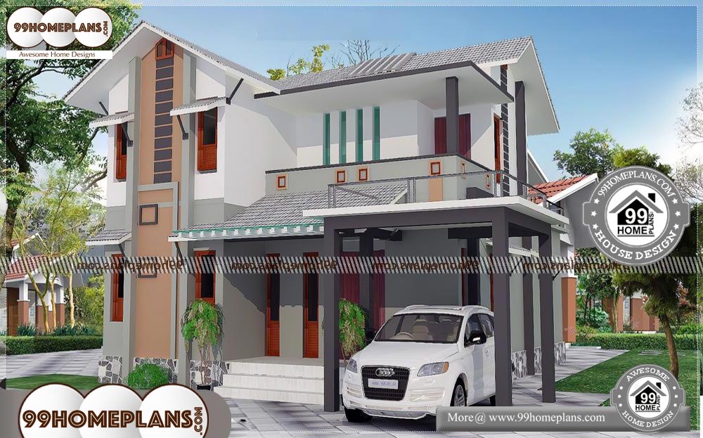 Simple House Model Designs 90+ 2 Storey House Design With Terrace