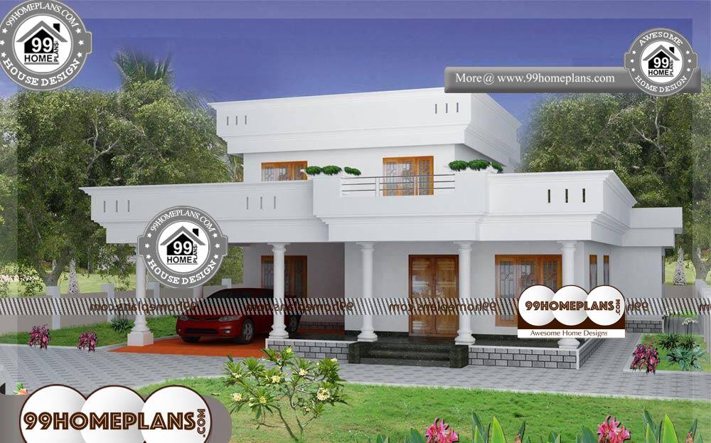 Simple Three Bedroom House Plan - 2 Story 2300 sqft-Home