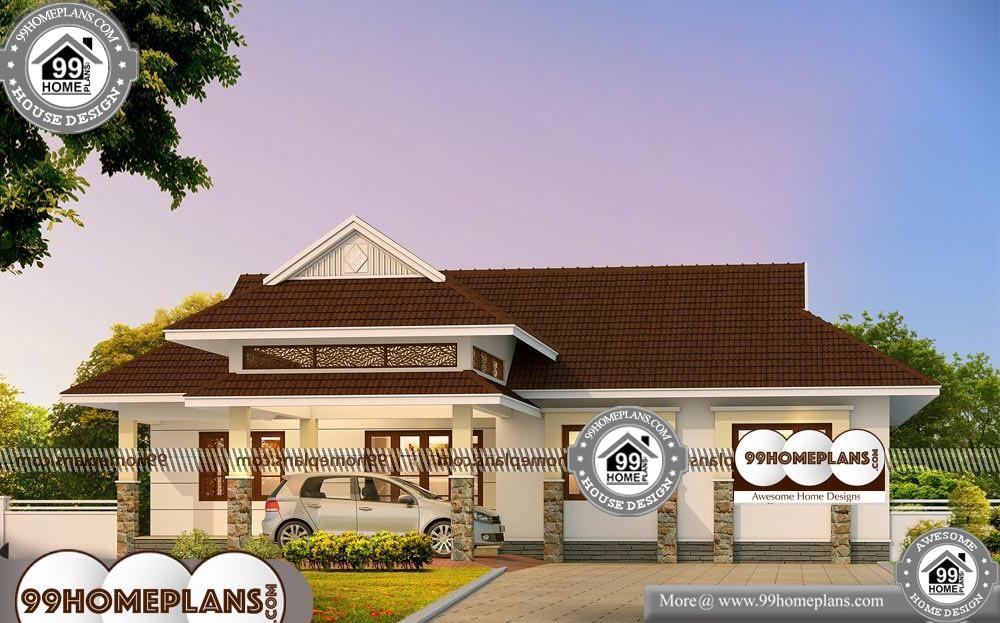 Single Home Design Plans - Single Story 2000 sqft-Home