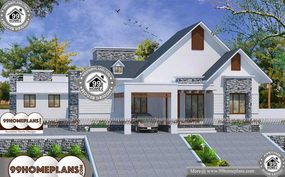 Single House Design - Single Story 1900 sqft-Home