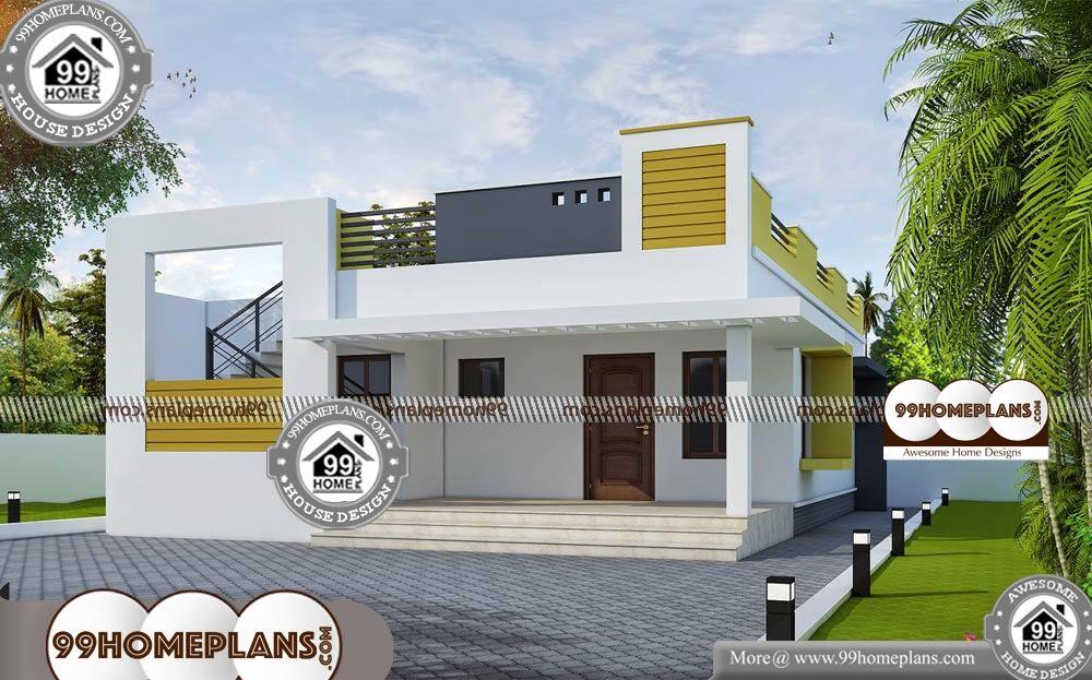 Single Story Luxury Home Plans - Single Story 850 sqft-Home