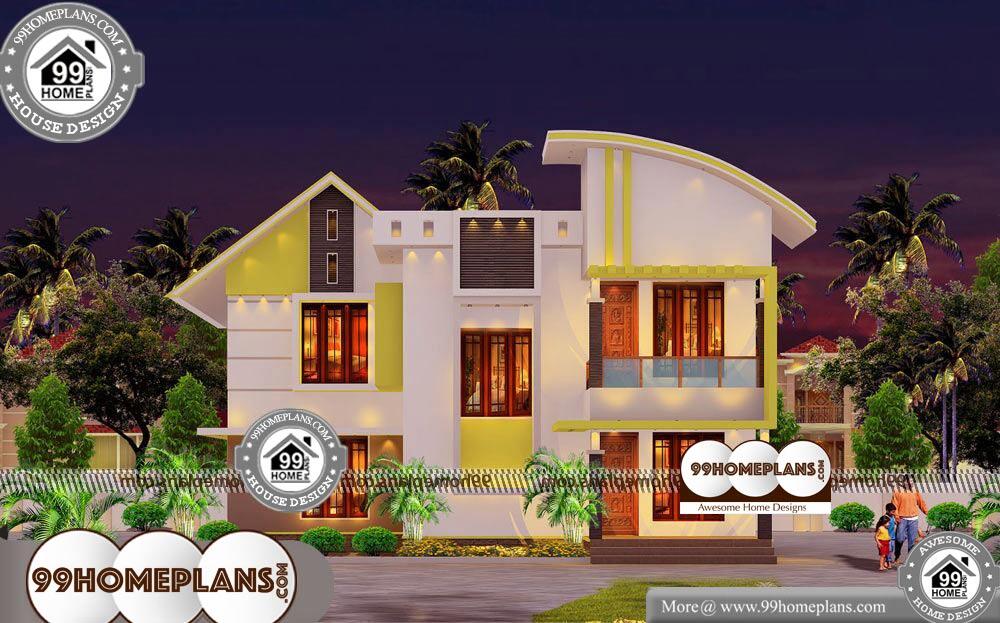 Small 3 Bedroom House Plans - 2 Story 2500 sqft-Home