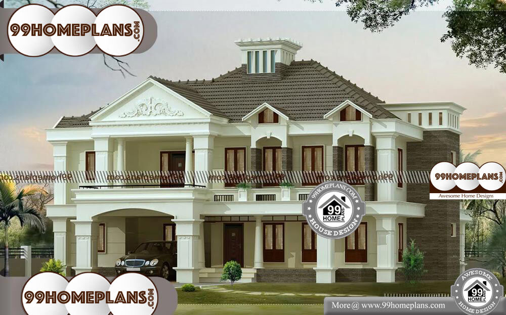 Small Bungalow Style House Plans - 2 Story 3500 sqft-Home