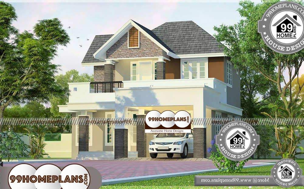 Small House Architecture Design - 2 Story 1398 sqft-Home