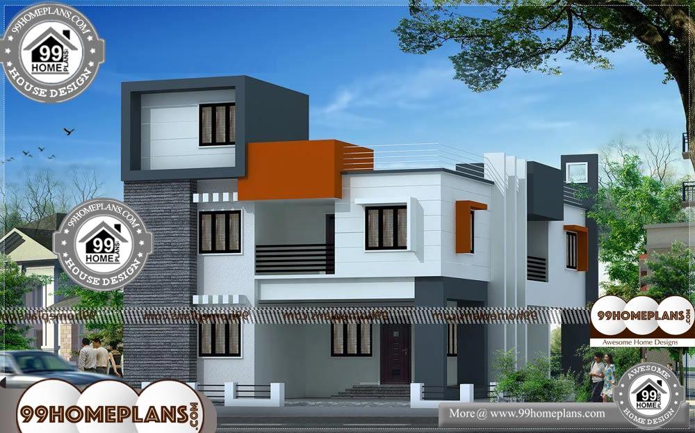 Small House Design Plans - 2 Story 2000 sqft-Home