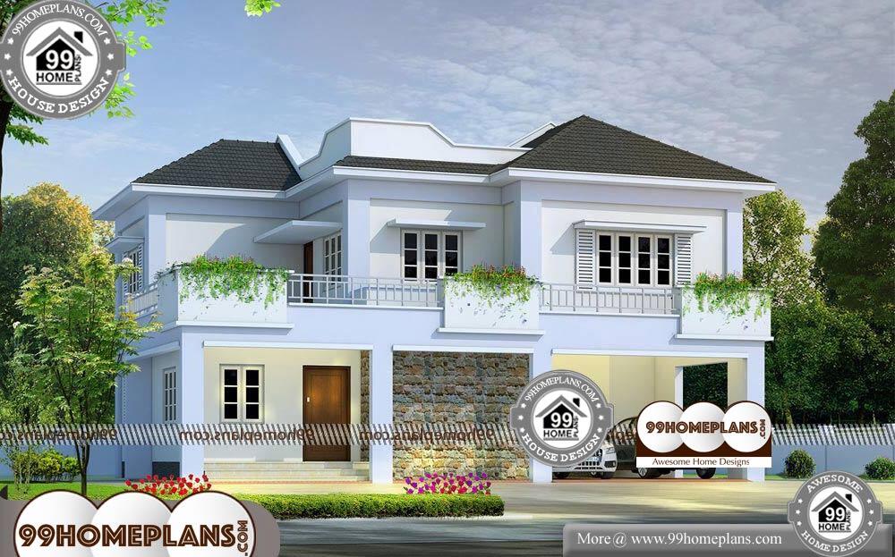 Small House Model Design - 2 Story 2300 sqft-Home