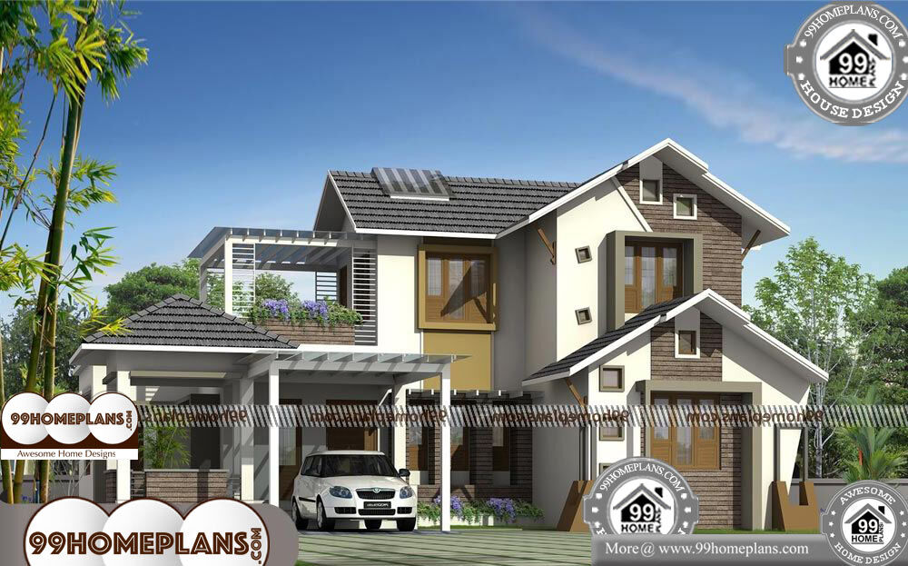 Small Ranch House Plans - 2 Story 2069 sqft-Home