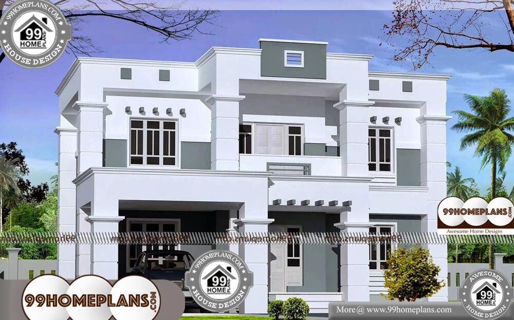 South Facing Flat Vastu Plan - 2 Story 2300 sqft-Home