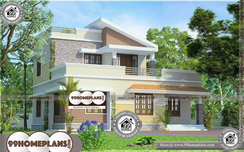 South Indian Houses - 2 Story 1516 sqft-Home