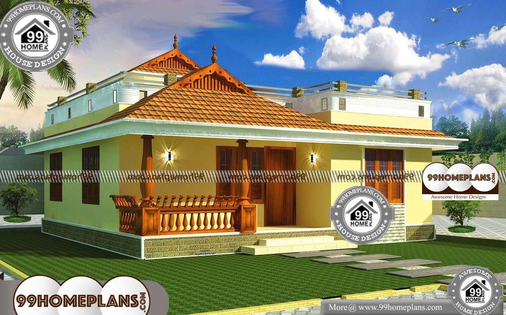 Traditional Single Storey House Designs - Single Story 800 sqft-Home