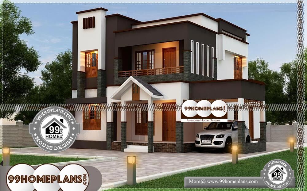 Two Storey Home Designs - 2 Story 2000 sqft-Home