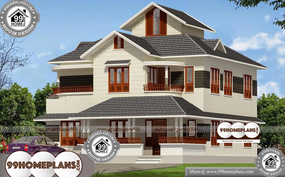 Two Storey Villa Design - 2 Story 2200 sqft-Home