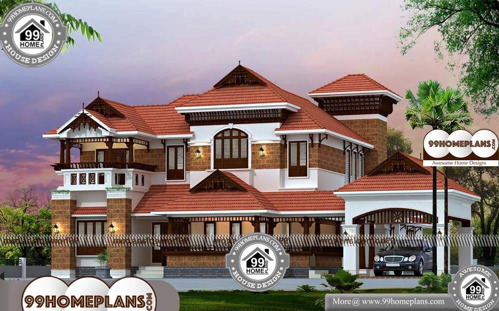 West Facing House Designs - 2 Story 5400 sqft-Home