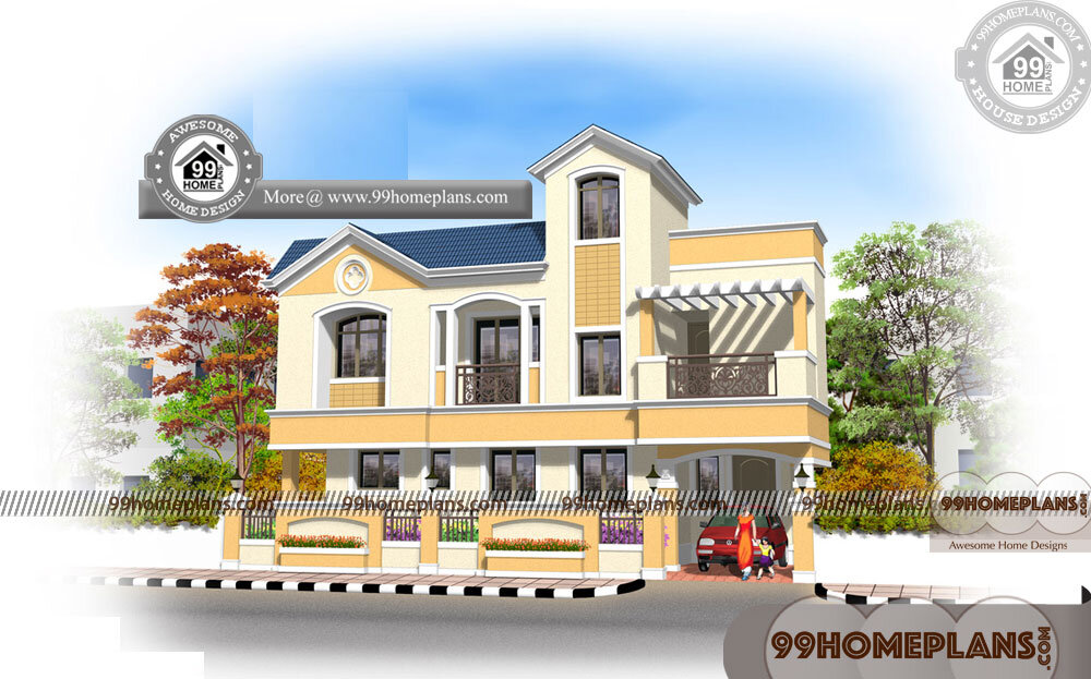 Beautiful Homes in Low Budget | 90+ Two Story House With Balcony