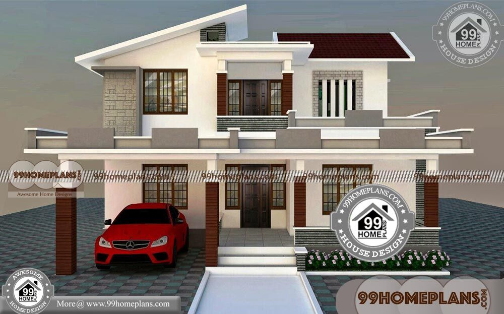 Beautiful House Elevation & Double Story House Design Free Collections