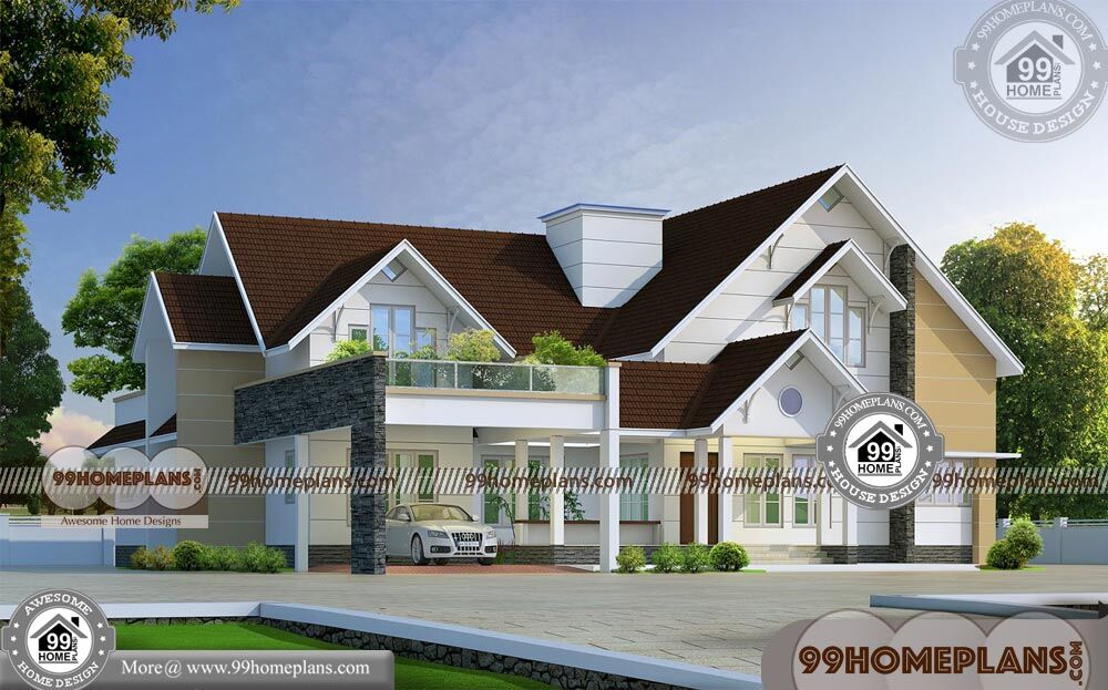 Beautiful Kerala Homes 90+ 1 Storey House With Floor Plan Collections