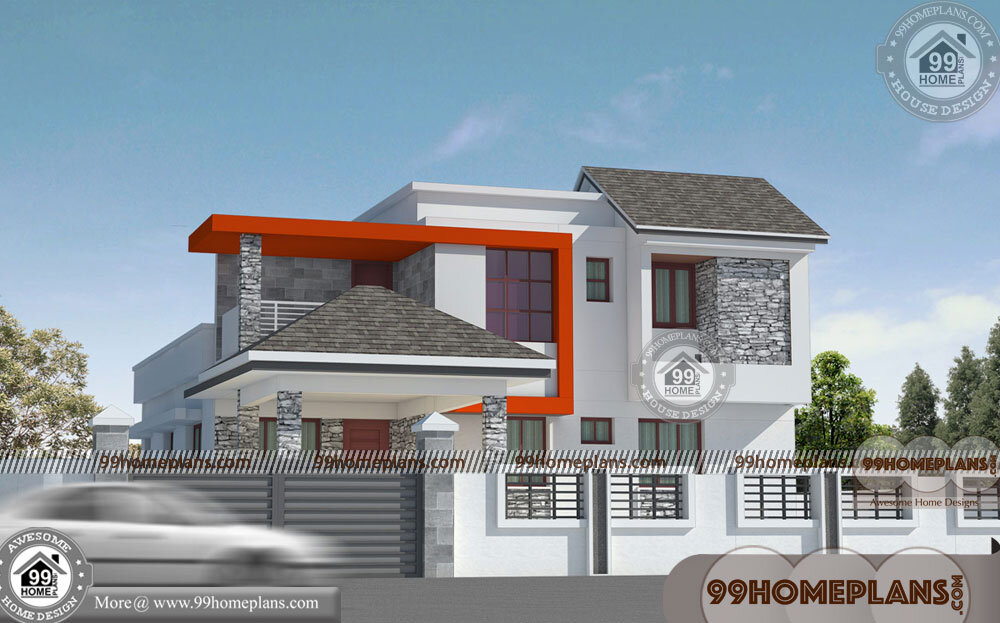 Beautiful Low Budget Homes | 80+ Double Storey Small House Plans