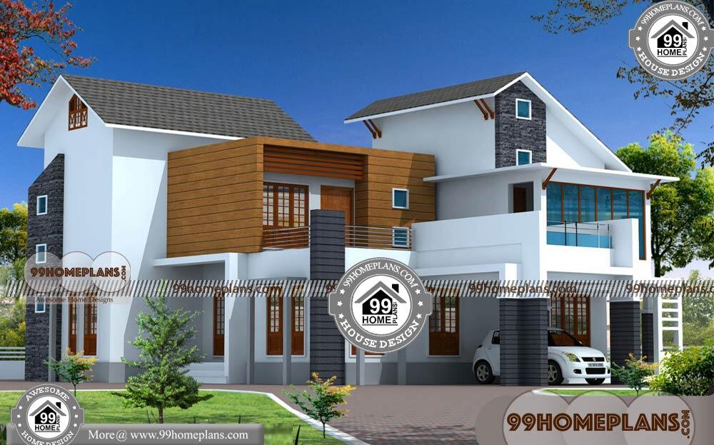 Best Home Design in India 80+ Double Storey Villa Modern House Plans