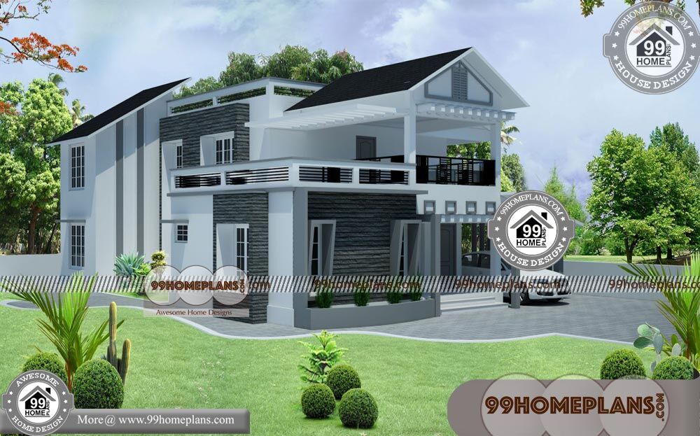 Best House Front Elevation | 100+ Two Story Homes Designs Small Blocks