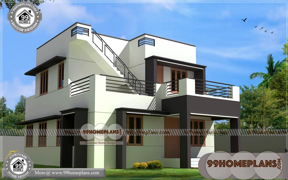 Best Narrow Block Homes Design 60+ 2 Story Small House Design Plans