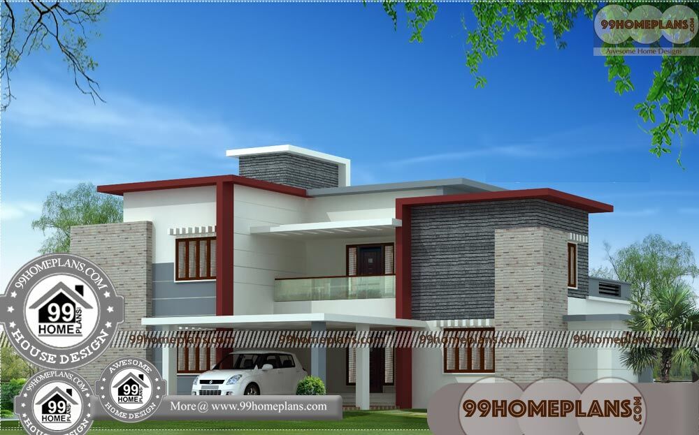Best Narrow Block Homes Design With Double Storey House Plans Free