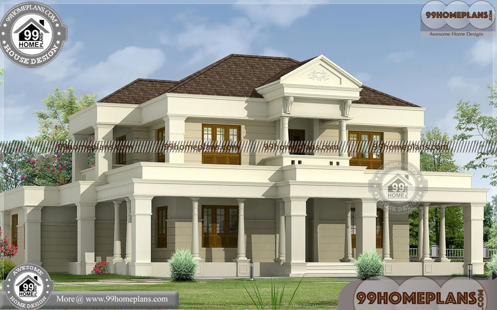 Bungalow Homes & 100+ 2 Story House Plans With Garage Collections