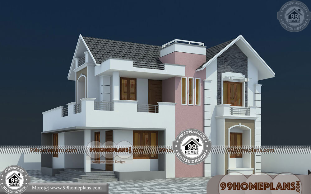 Classic House Design 75+ Two Storey Terrace House Designs Collections
