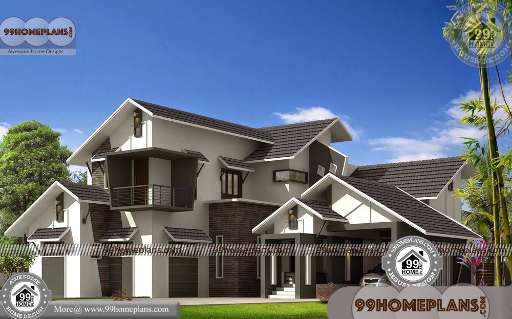 Contemporary Style House Plans Kerala 70+ Small Two Story Homes
