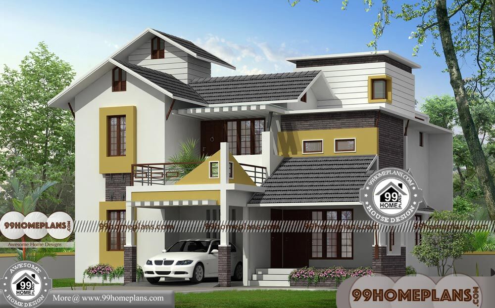 Country House Ideas 75+ 3D Double Storey House Plans Modern Designs