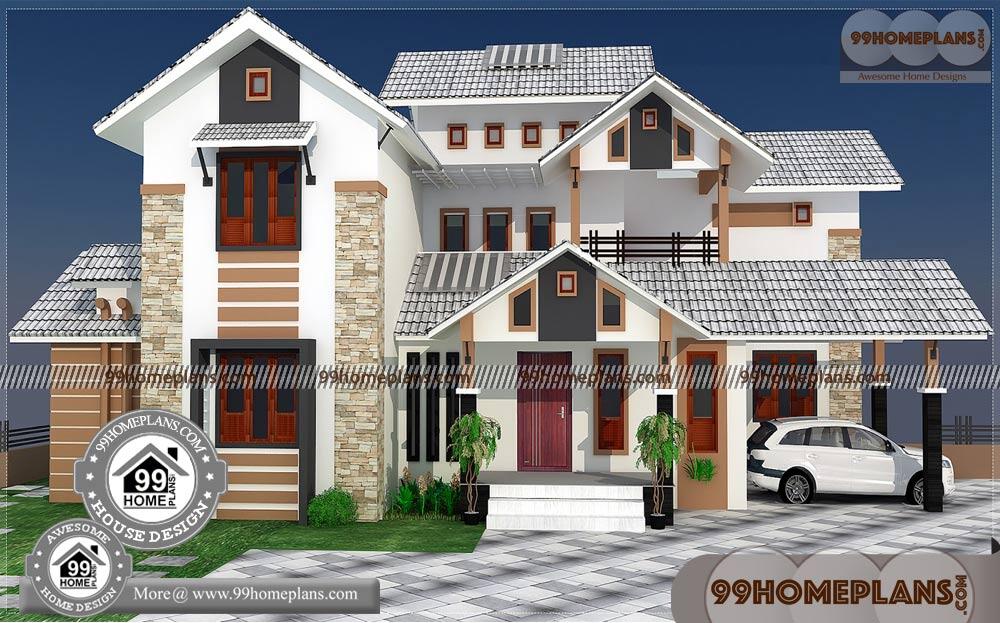 Cute Small Houses 85+ Best Two Story House Plans Modern Designs