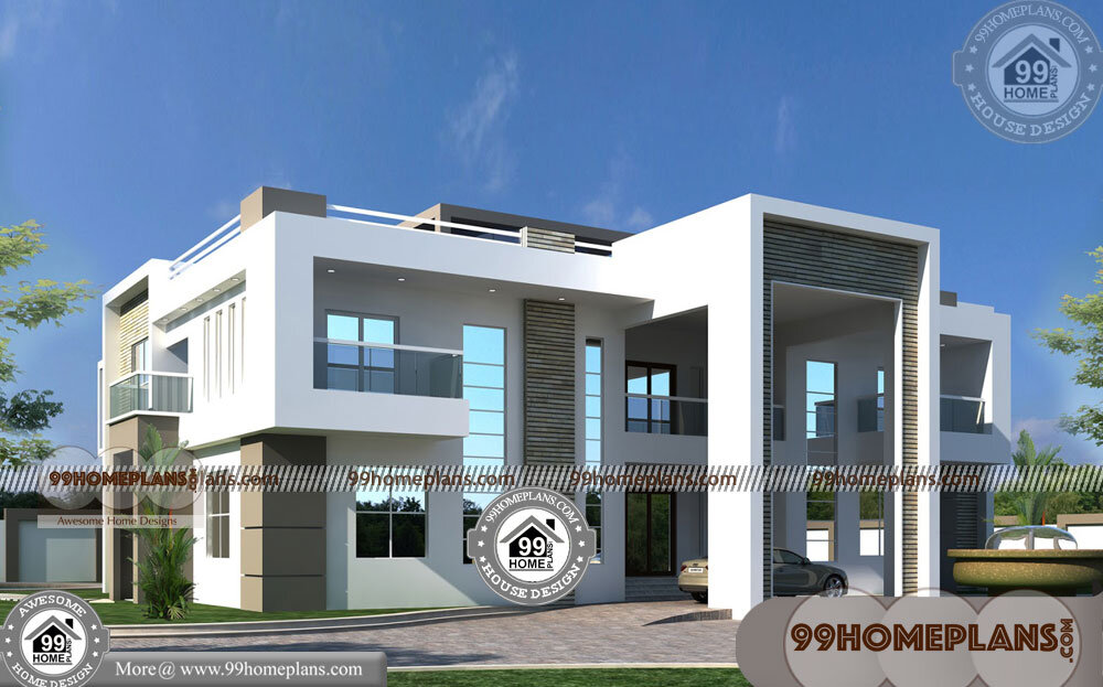 Design for Two Storey House | 90+ Modern Architecture Home Design