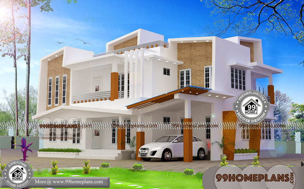 Double House Plans Design Collections | 90+ Exterior Bungalow Design