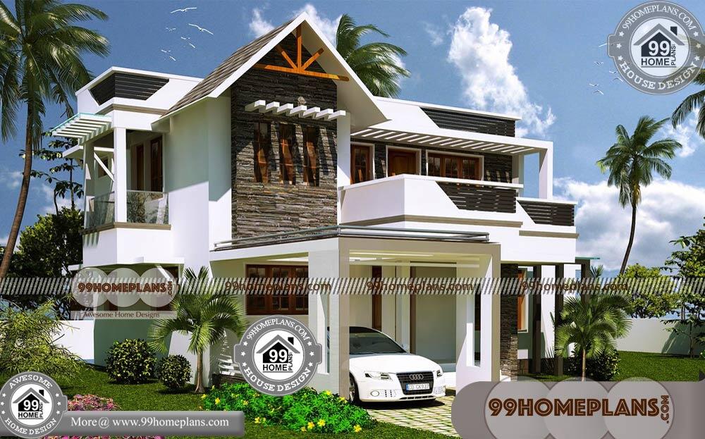 Economical House Design 80+ Beautiful Double Story Houses Collections