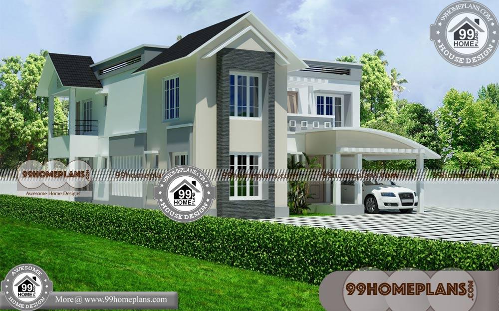 Elevation for Small Houses in Indian Style | 90+ New 2 Story House Plans