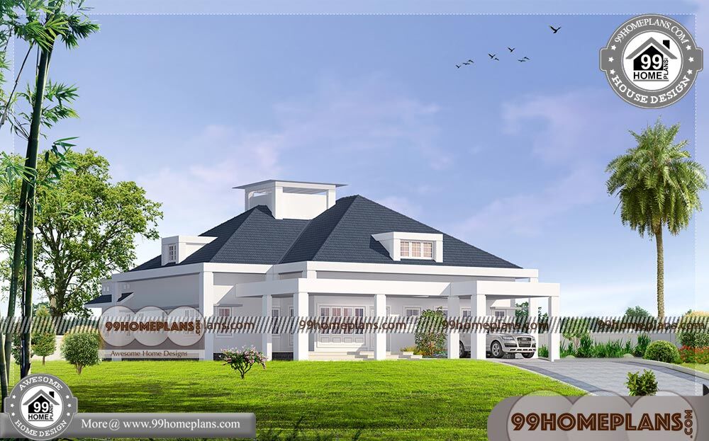 Floor Plans One Story Kerala Traditional Home Design Modern Collections