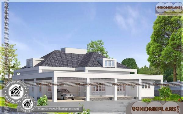 Floor Plans Single Story Traditional Kerala House Plans Modern Designs