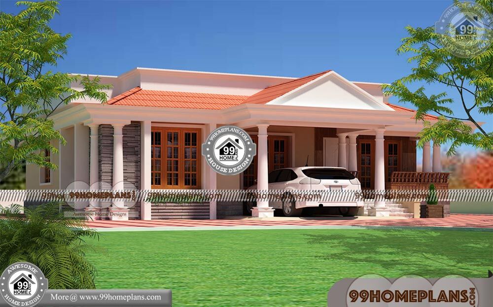 Front Elevation For Single Floor House 100+ 2 Storey Home Plans Free