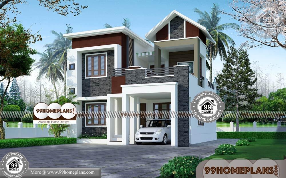 Front House Design for Small Houses 80+ New Two Story House Plans