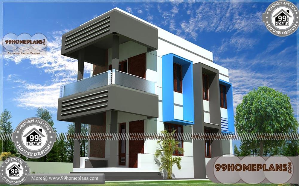 Home Designs for Narrow Blocks 60+ 2 Story House With Balcony Online
