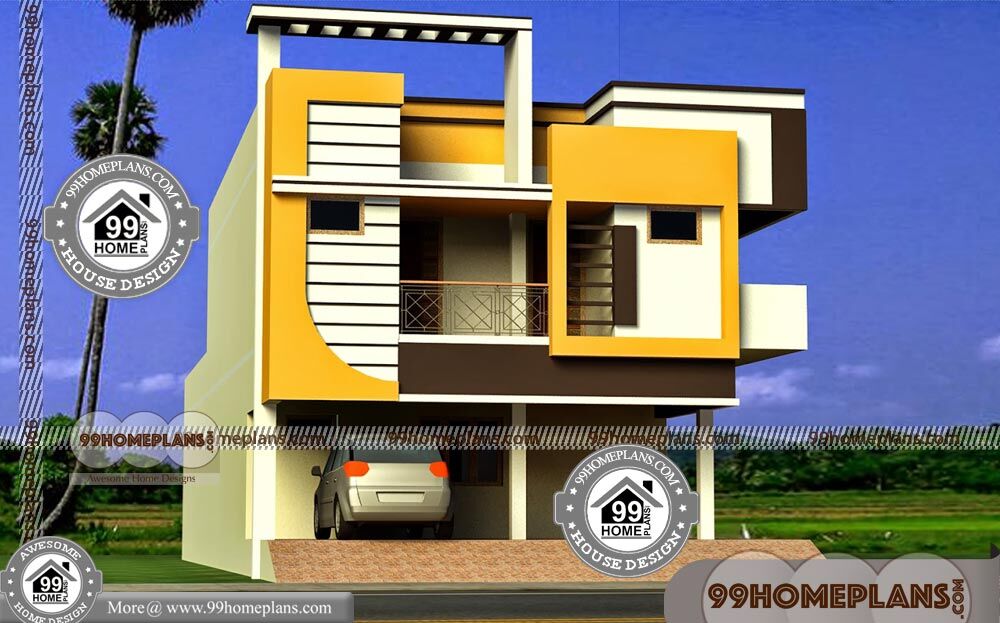 Home Exterior Design Indian Style 45
