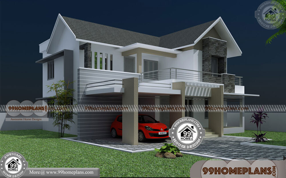 House Design Photos with Floor Plan 90+ Two Storey Small House Plans