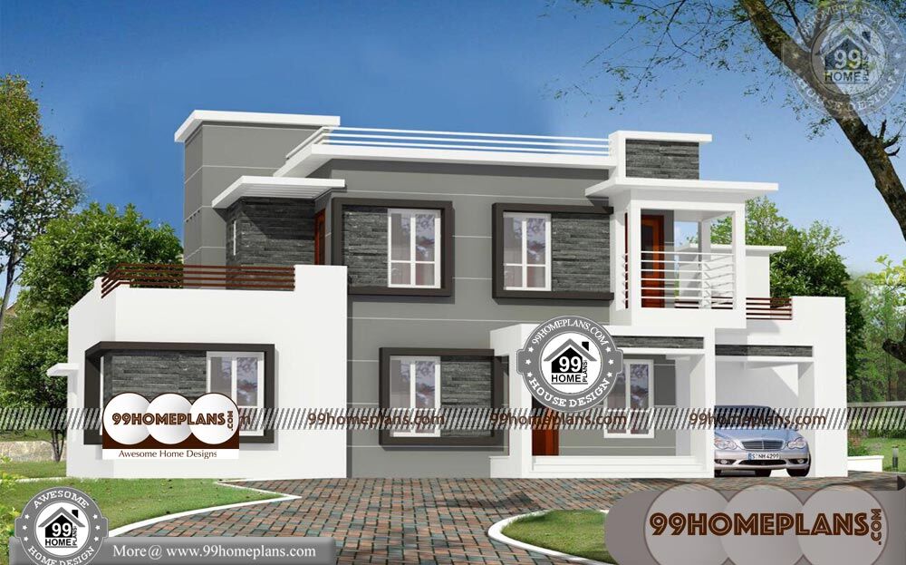 House Design Two Storey 90+ Simple 4 Bedroom House Plans Collections