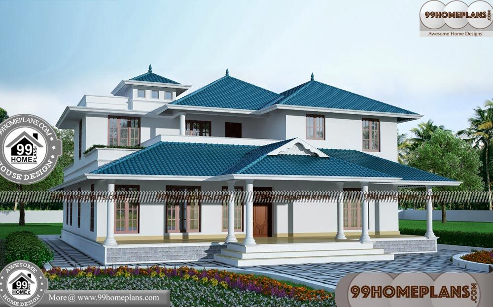 House Model Images &amp; Photos | 90+ Double Storey House Elevation Plans