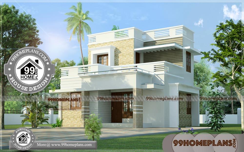 House Outside Design In Indian 75+ Small 2 Storey Homes Plans Online