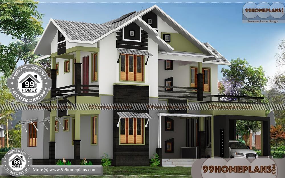 House Plans Modern Design | 100+ Small Double Storey House Plans