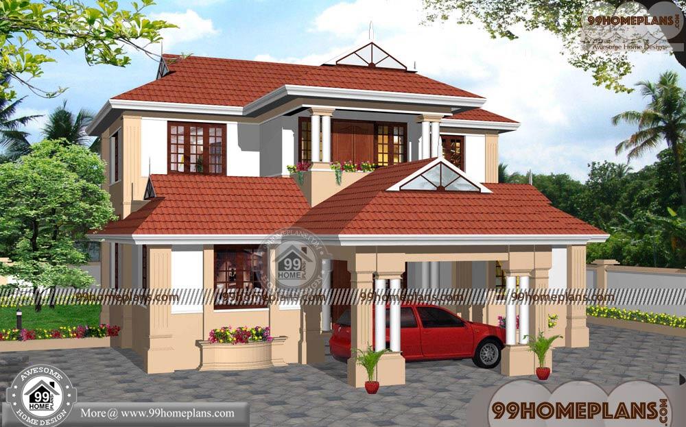 Indian House Design 3D & 80+ House Design Two Story Simple Online