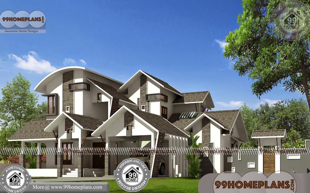 Kerala Contemporary Style House Plans 75+ Small 2 Story House Design