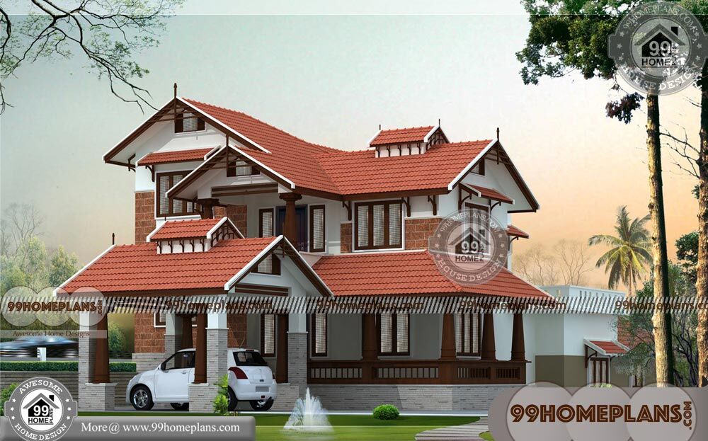 Kerala House Plans And Elevations Free Two Floor House